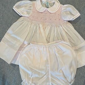 Charming Pink Kids Matching Set with Delicate Details